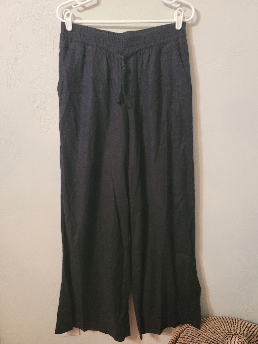 A New Day Linen Blend Wide Leg Pant New Without Tag! Size Medium!